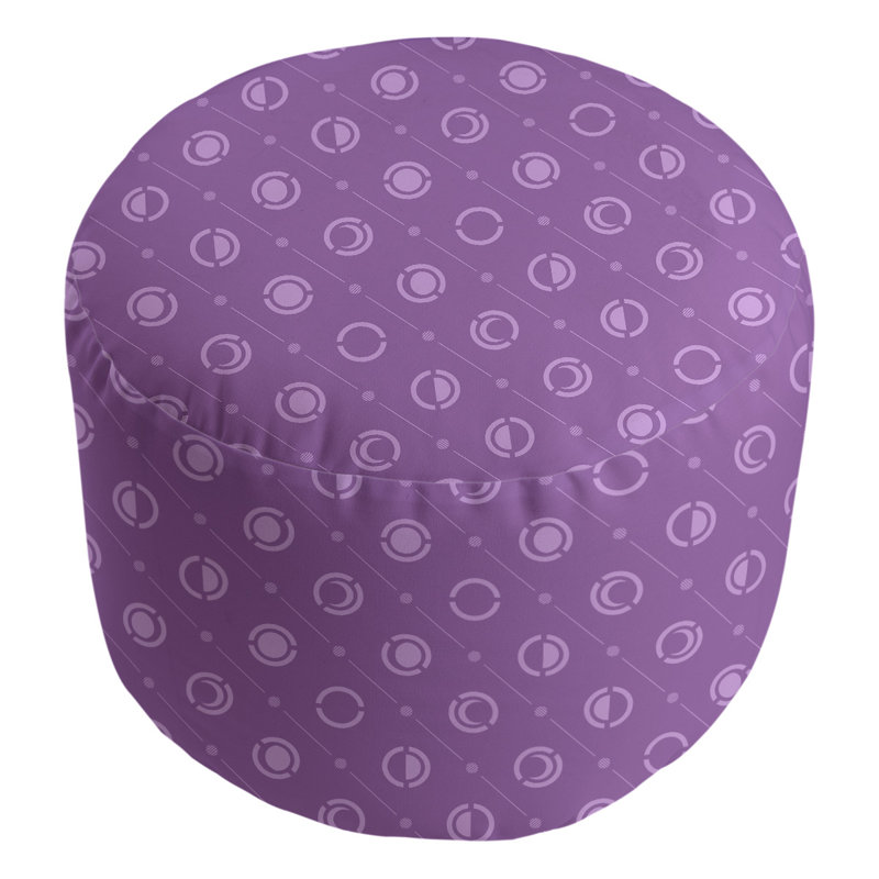 repose-pieds de deux phases de la lune de couleur, Violet foncé
