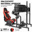Fauteuil de jeu et de course ergonomique avec haut-parleurs intégrés Inbox Zero