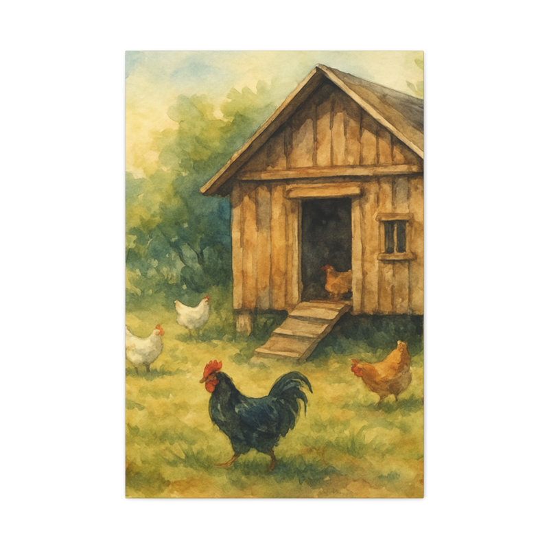 Aaroon Single Picture Frame Print on Canvas, 91.44 cm H x 60.96 cm W