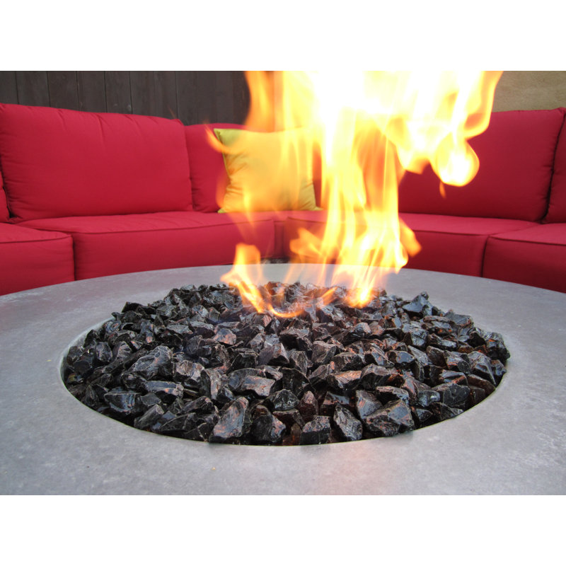 Verre à feu 25 lb Classic, Noir, L 17 po x l 10 po x P 3 po