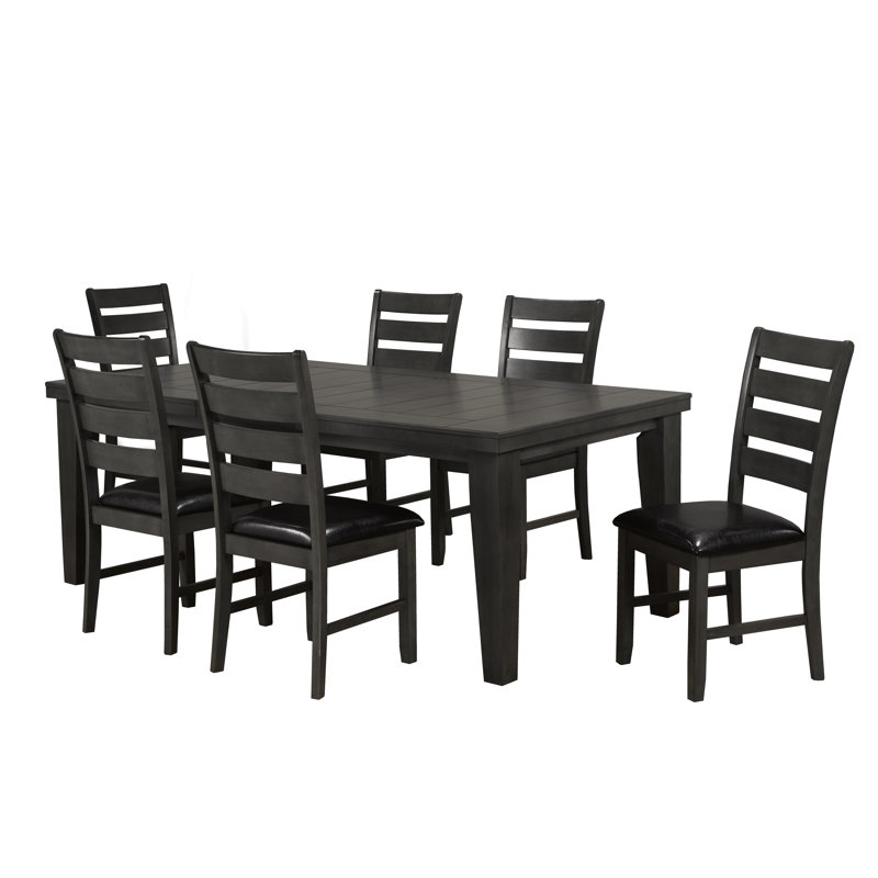 Ensemble repas 6 personnes à hauteur de comptoir Maribelle