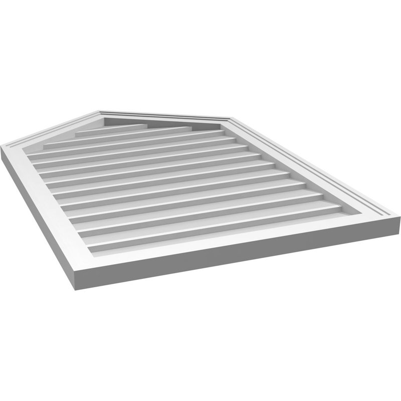 Ventilateur à pignon en uréthane non-fonctionnel Signature, H 38 po x l 26 po x P 1,5 po