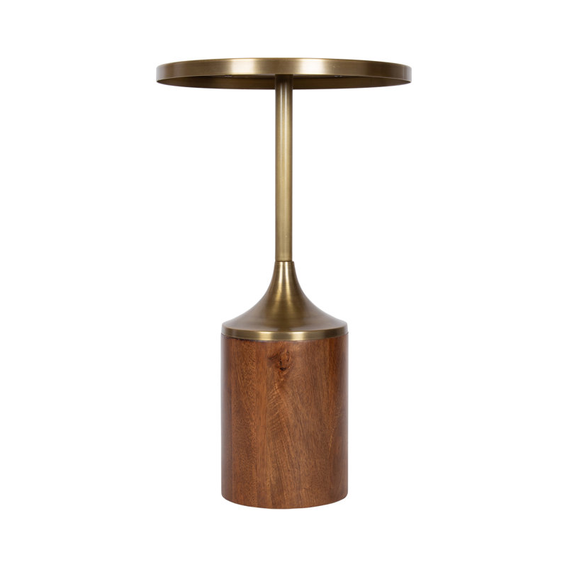 Table d'appoint Whelan, Brun