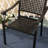 Alyah 2 - Person Stainless Steel Patio Dining Set Square Table