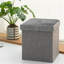 30cm Wide Square No Pattern Standard Ottoman