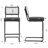 Avalyna Upholstered Counter Stool with Metal Frame-766230550-766230552-766357873