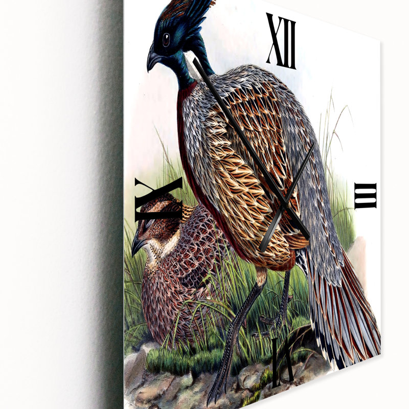 Horloge murale animaux de campagne, Petit
