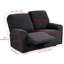 Housse pour fauteuil inclinable à coussins carrés/rectangulaires-768646441