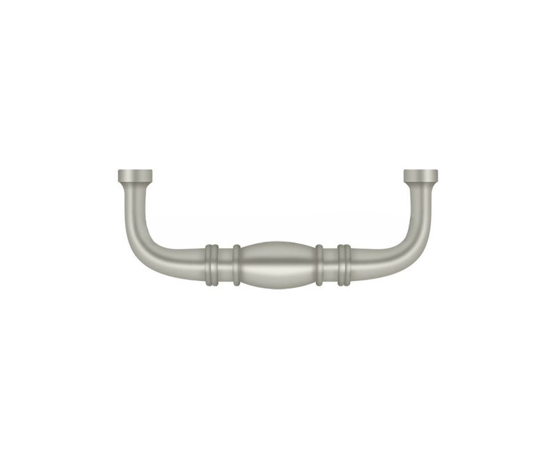 Colonial 1 Center to Center Bar Pull, Brushed Nickel