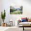 Filled Meadow Peaceful Serene Tranquil Landscape Nature Wall Art Print 1 Piece Wrapped Canvas Wall Art-632074834