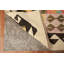 Tapis oriental multicolore en laine Kilim 8 x 12