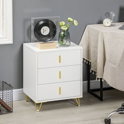 Ahitana 50 cm W Chest of 3 Drawers