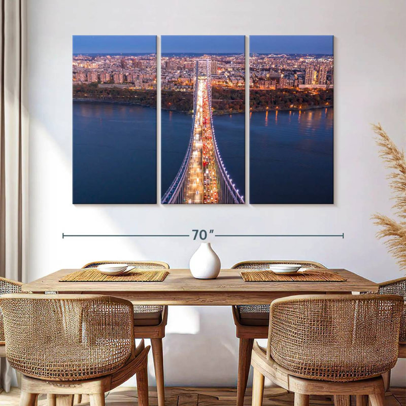 Nicci Mackinac Bridge Bustle, H 42 po x l 65 po