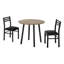 Ensemble de table de salle à manger, ensemble 3 pièces, petit, abattant 35 po-961095153-961095159-961095158