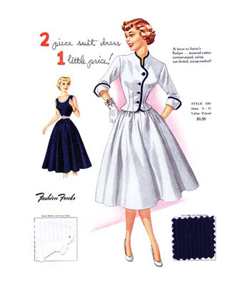 « 2 pièces », impression 1 peu price "par mode frocks, impression