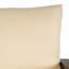Élégante chaise d'appoint en bois d'acacia, design moderne pour les terrasses et balcons