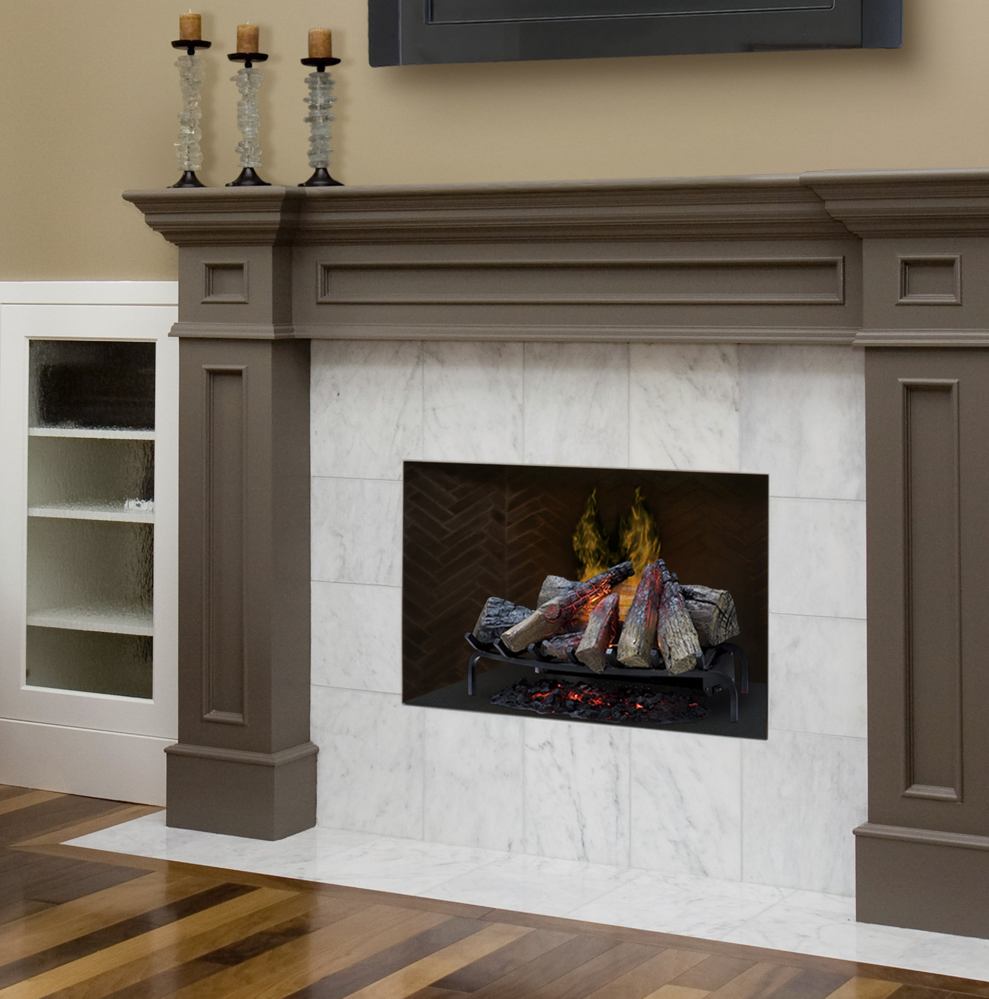 Dimplex Optimyst II Open Hearth Electric Insert u0026 Reviews | Wayfair