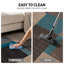 Tapis bleu tissé à la machine Bolk-129908154