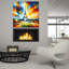 Art mural en verre épique «Welcome To Paris» par Rich Monet-111168954