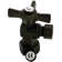 Kingston Brass Millennium 5/8-Inch OD Comp x 3/8-Inch OD Comp Quarter-Turn Angle Stop Valve
