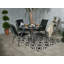 RIO 4 Seater dining set including parasol