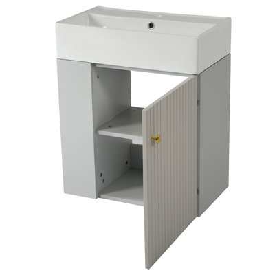 55 mm Wall Mounted Bathroom Vanity