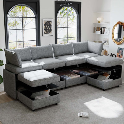 Flexible Modular Sectional Sofa