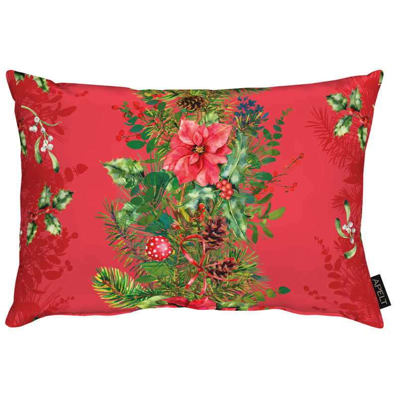 Rectangular Cushion, Red