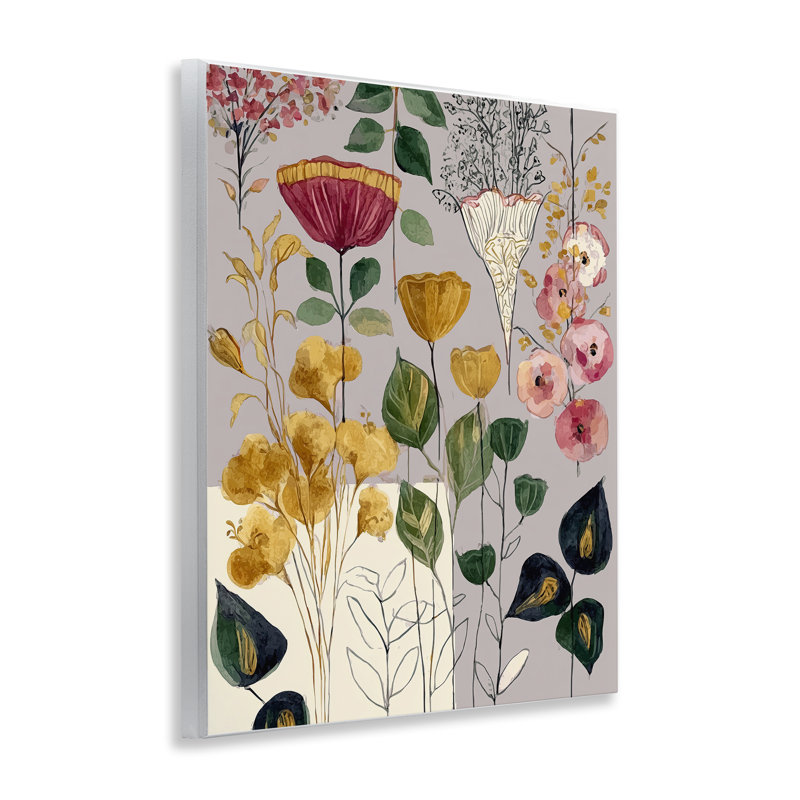 Plaque murale feuillage Playful Assumption, design par Annabelle Hall