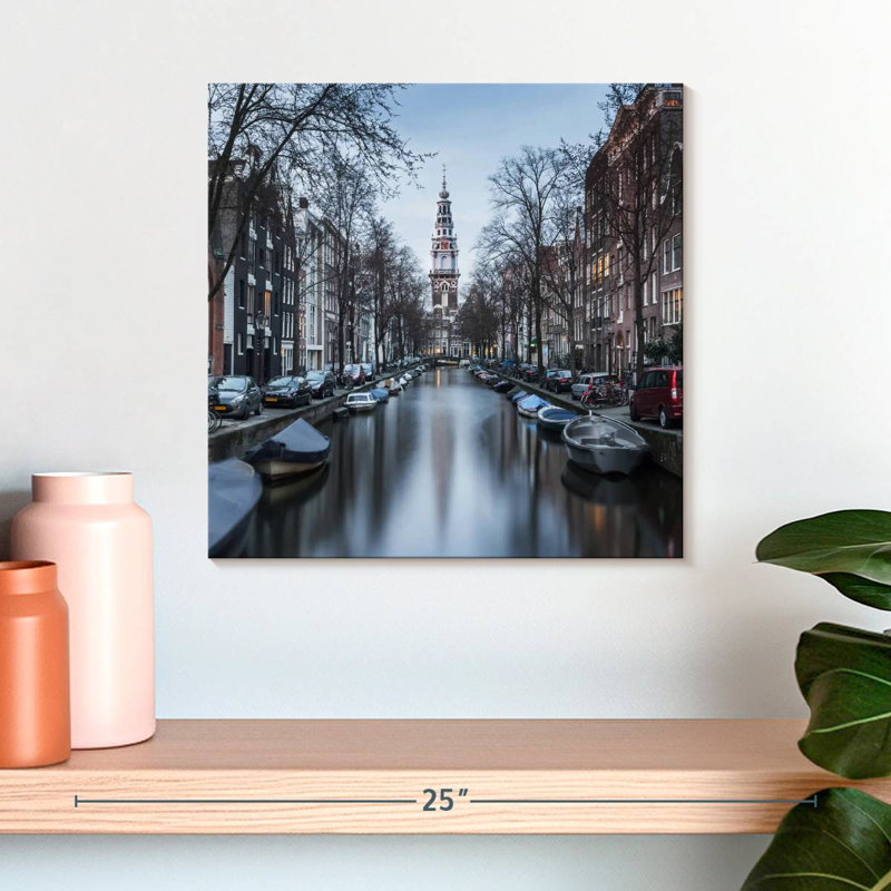 Sireci Zuiderkerk à Amsterdam, H 16 po x l 16 po