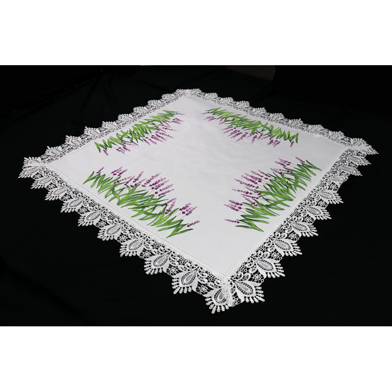 Mcginty Floral Square Table Topper
