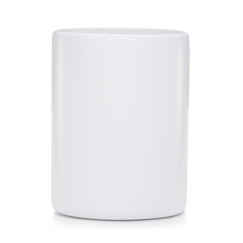 Domus White Gloss 3 Gallons Waste Bin
