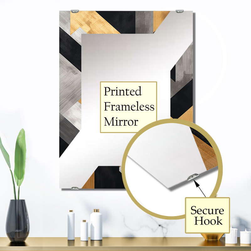 Pliner Rectangle Mirror, 32" x 24"