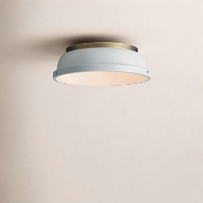 Calico Steel Flush Mount
