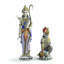 2 Piece Lakshman and Hanuman Figurine Set