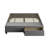 Parma Upholstered Faux Leather Platform Storage Bed-797427589-674103340