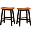 Tabouret de 24 po en noyer