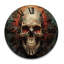 Horloge murale en bois massif Patillo-244829560