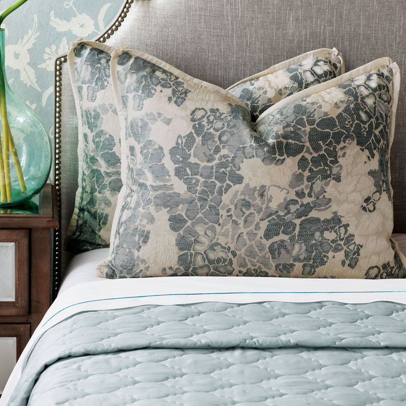 Alaia King Size Blue and Beige Duvet Cover Set