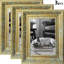 Cadre photo indémodable 3 pièces 8 "x 10" doré antique-133655241-133655244-133655246
