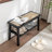 Lund Solid Wood Bench With Shelf-1846888730