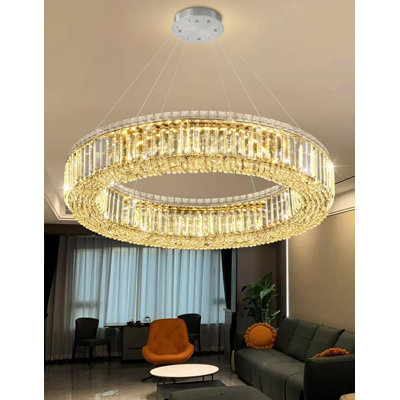 Led Dimmable Lights Chandelier Crytsal