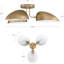 Plafonnier semi-encastré 3 lumières Modern Retro-126547152