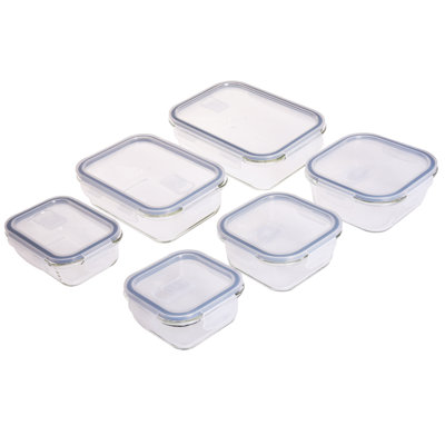 Triplett 6pc Glass Food Containers