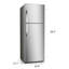 Premium Levella 24" 7 Cubic Feet Top Freezer Refrigerator-45545818
