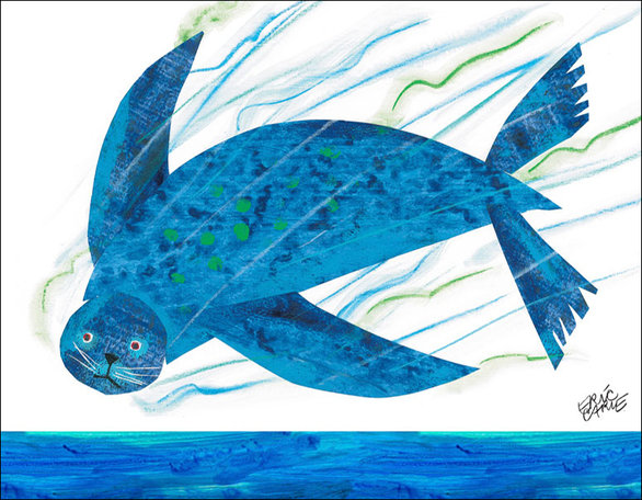 Art sur toile sealing par eric carle