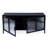 Stefanie Ribbed Glass Tv Stand