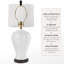 Lampe en porcelaine White Ridge