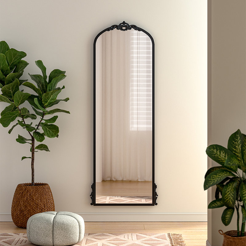 Tammara Metal Framed Full Length Mirror in Black