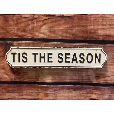 Tis The Season Sign